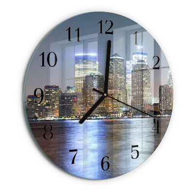 Wanduhr rund Horizont