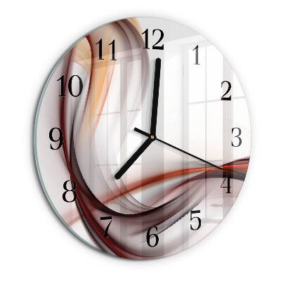 Wanduhr rund Abstraktion