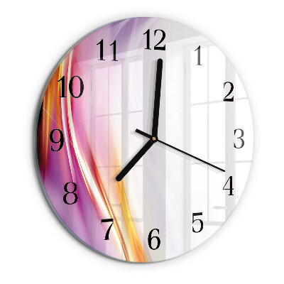 Wanduhr rund Abstraktion