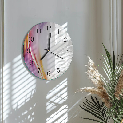 Wanduhr rund Abstraktion
