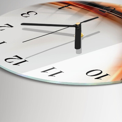 Wanduhr rund Abstraktion