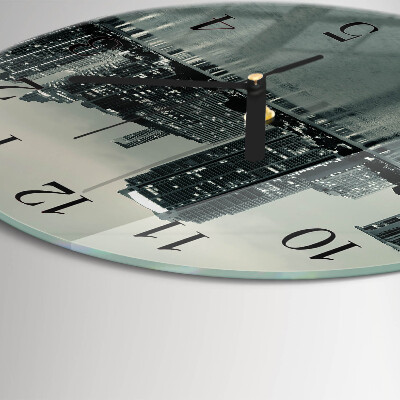 Wanduhr rund Horizont