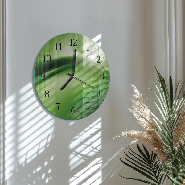 Wanduhr rund Abstraktion