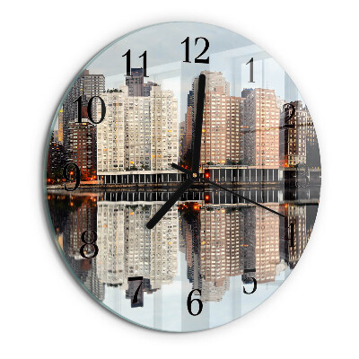 Wanduhr rund Horizont