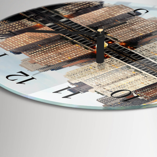 Wanduhr rund Horizont
