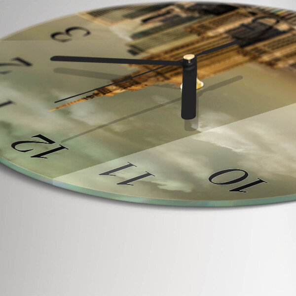 Wanduhr rund Warschau