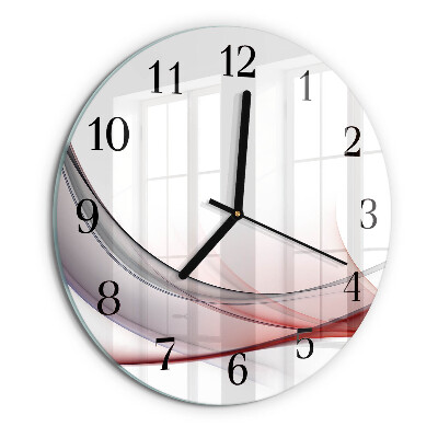 Wanduhr rund Abstraktion