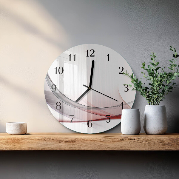 Wanduhr rund Abstraktion