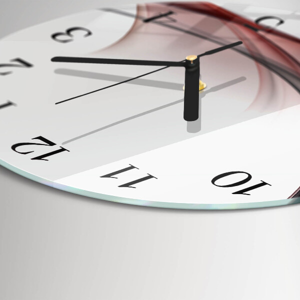 Wanduhr rund Abstraktion