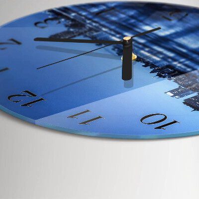Wanduhr rund Horizont