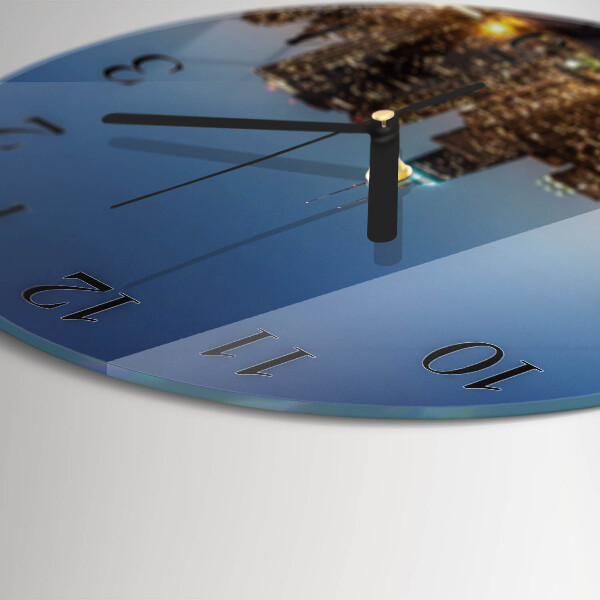 Wanduhr rund Horizont