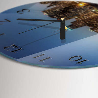 Wanduhr rund Horizont