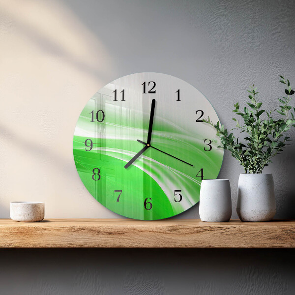 Wanduhr rund Abstraktion