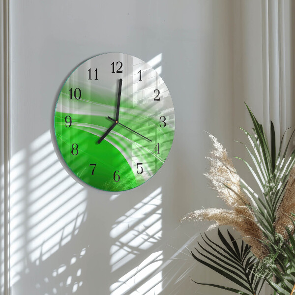 Wanduhr rund Abstraktion