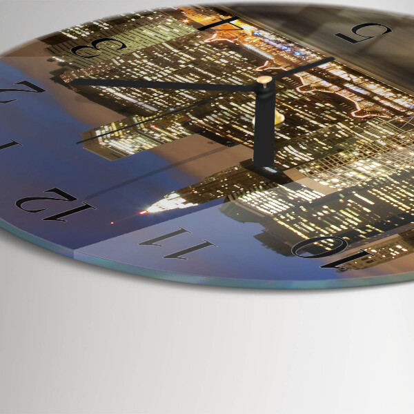 Wanduhr rund Horizont