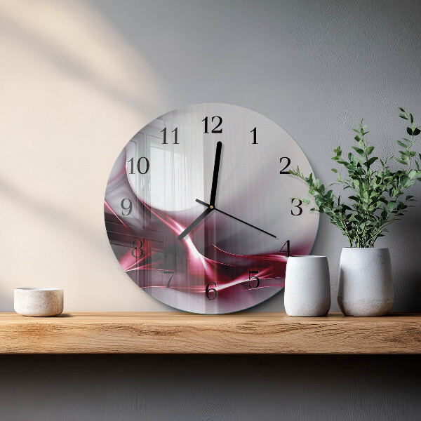 Wanduhr rund Abstraktion