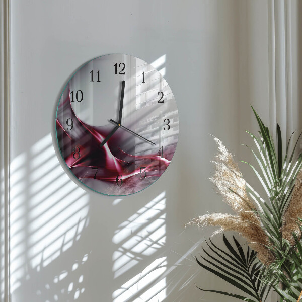 Wanduhr rund Abstraktion