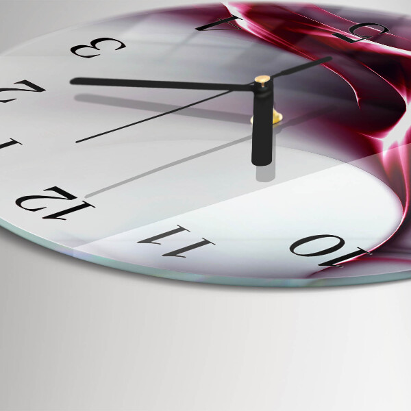 Wanduhr rund Abstraktion