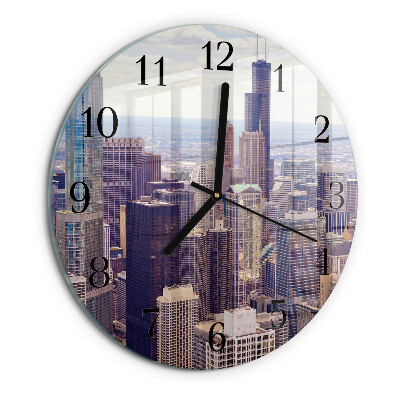Wanduhr rund Horizont