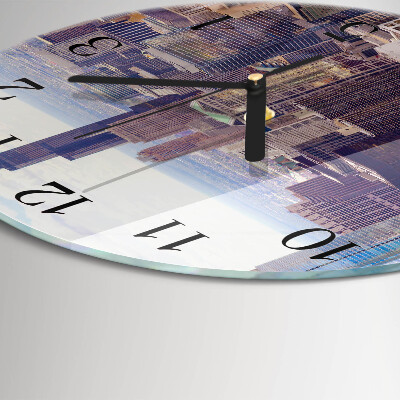 Wanduhr rund Horizont