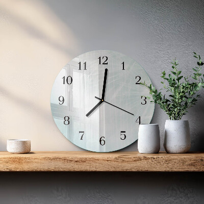 Wanduhr rund Abstraktion