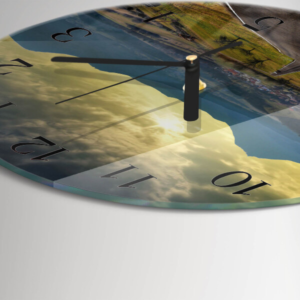Wanduhr rund Pfadgebirge