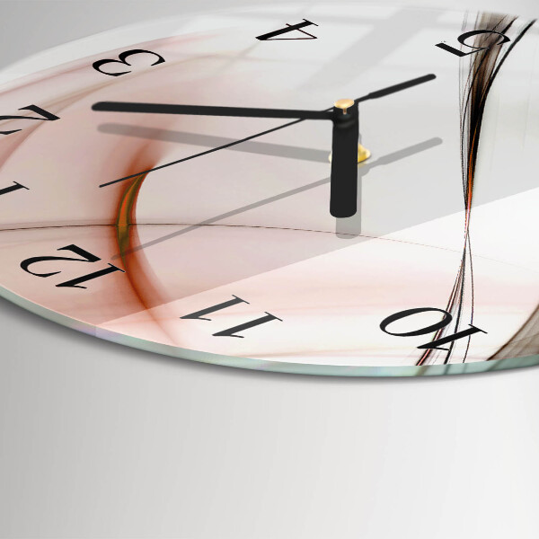 Wanduhr rund Abstraktion