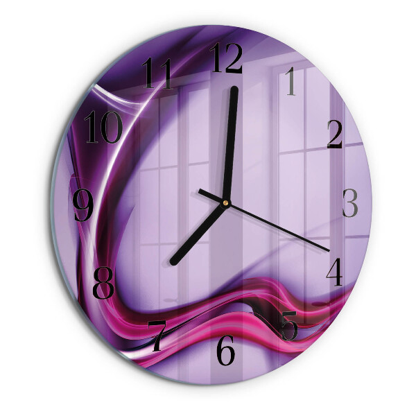 Wanduhr rund Abstraktion