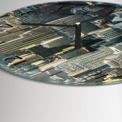 Wanduhr rund Horizont