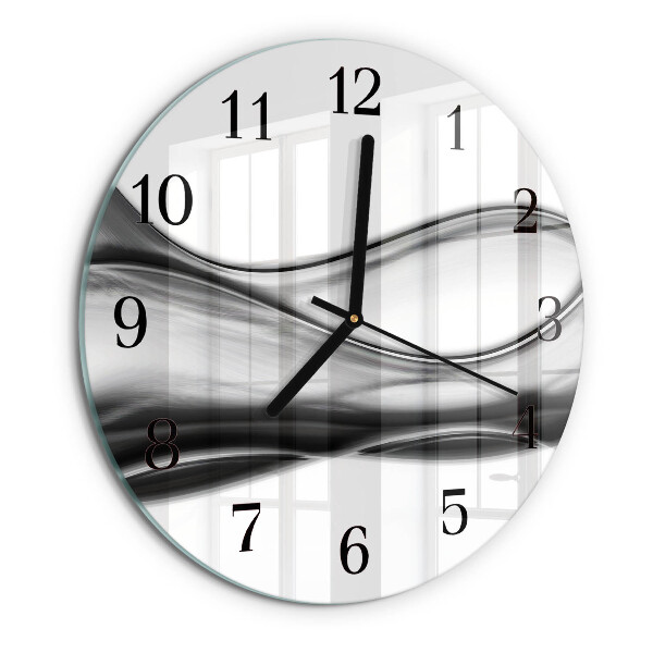 Wanduhr rund Abstraktion