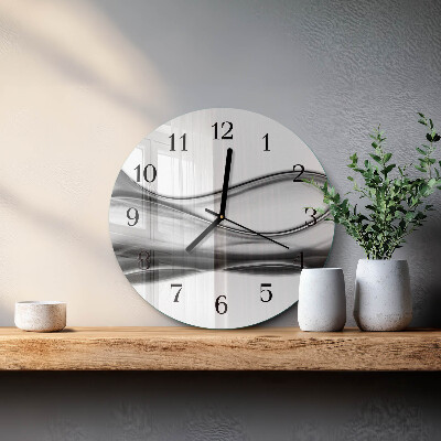 Wanduhr rund Abstraktion
