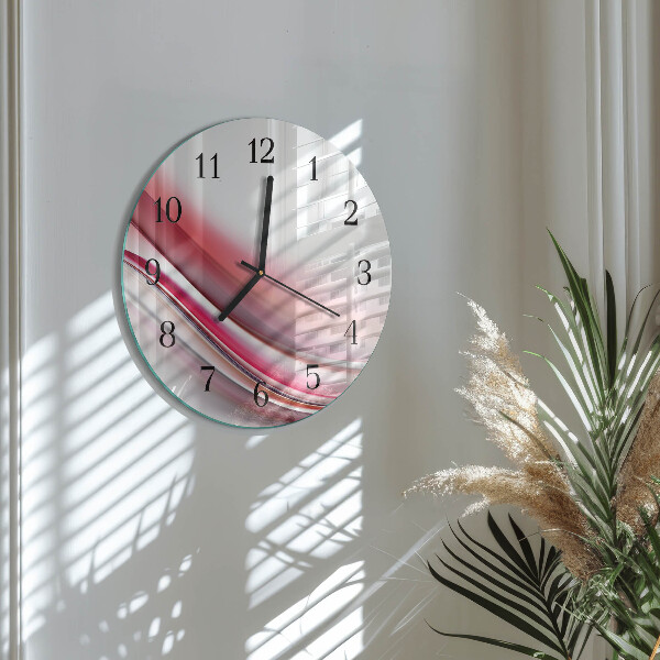 Wanduhr rund Abstraktion