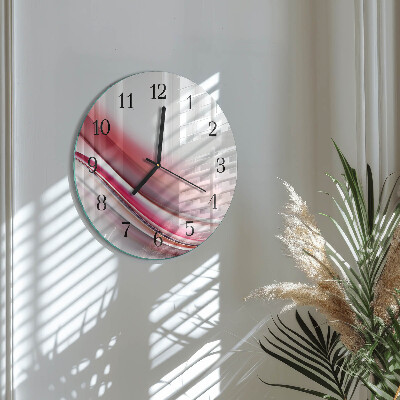 Wanduhr rund Abstraktion