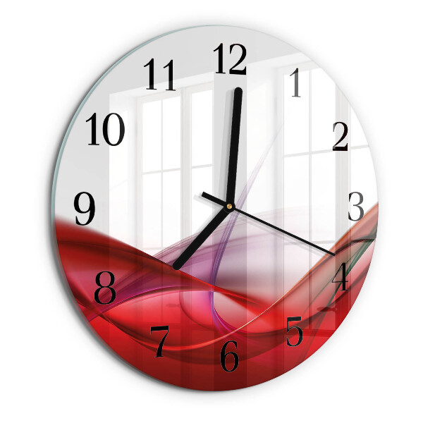 Wanduhr rund Abstraktion