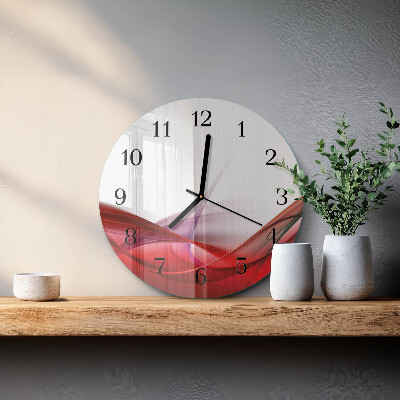 Wanduhr rund Abstraktion