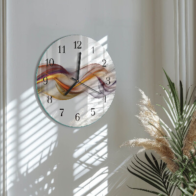 Wanduhr rund Abstraktion