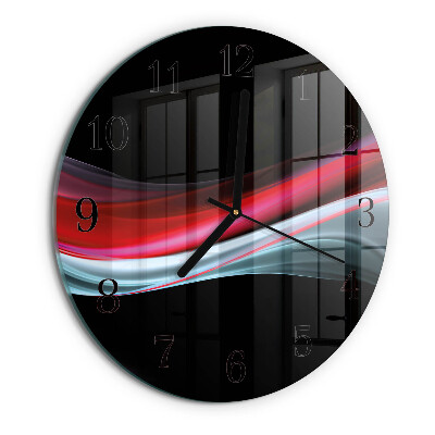 Wanduhr rund Abstraktion