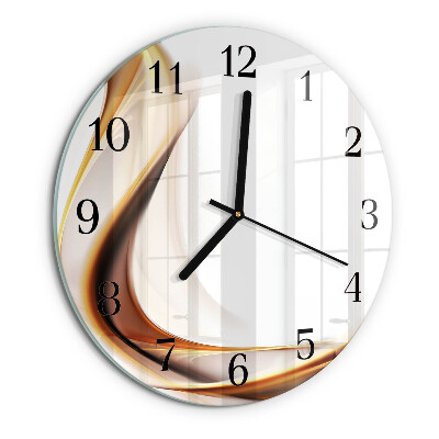 Wanduhr rund Abstraktion