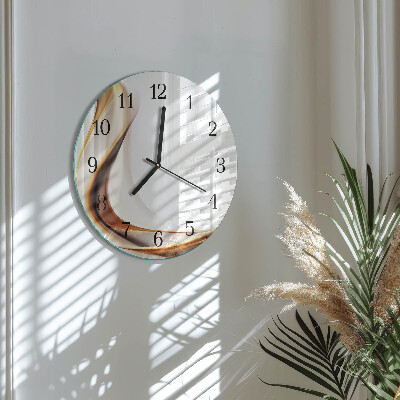 Wanduhr rund Abstraktion