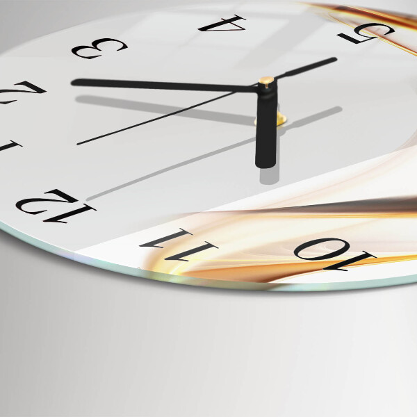 Wanduhr rund Abstraktion