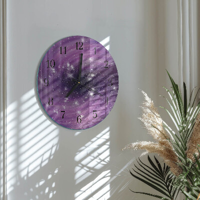 Wanduhr rund Abstraktion