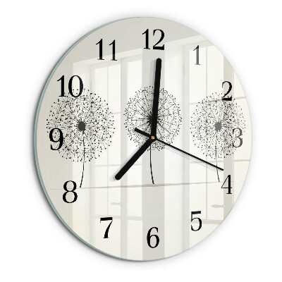 Wanduhr rund Abstraktion