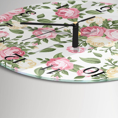 Wanduhr rund Hintergrund