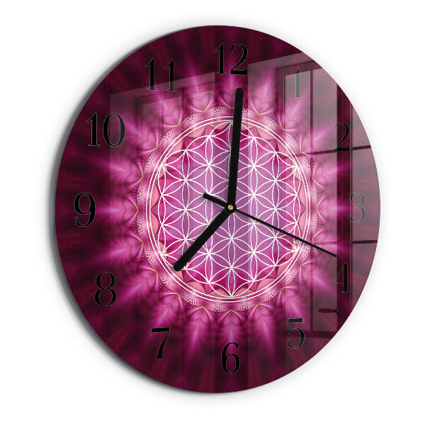 Wanduhr rund Abstraktion