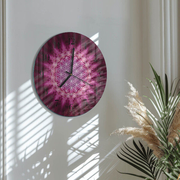 Wanduhr rund Abstraktion