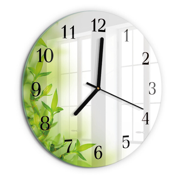 Wanduhr rund Natur