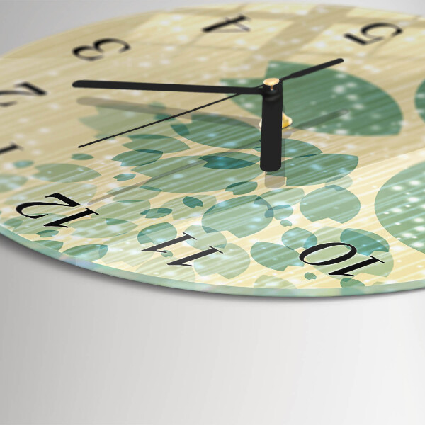 Wanduhr rund Abstraktion