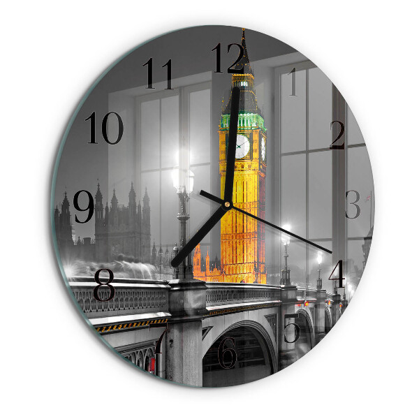 Wanduhr rund Big Ben