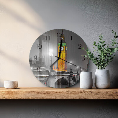 Wanduhr rund Big Ben