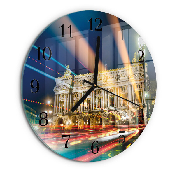 Wanduhr rund Licht